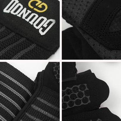 Professional Fitness Gloves with Half-Finger Design, Enhanced Anti-Slip Palm Padding, Shock-Absorbing Protection, Ideal for Strength Training, Yoga, Home Workouts, and Outdoor Cycling, Unisex
