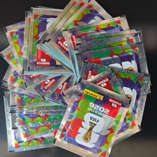 Panini FIFA World Cup 2026 Sticker Collection: 50-Pack Box with 350 Stickers - International Edition