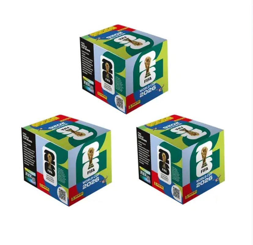 Panini FIFA World Cup 2026 Sticker Collection: 50-Pack Box with 350 Stickers - International Edition