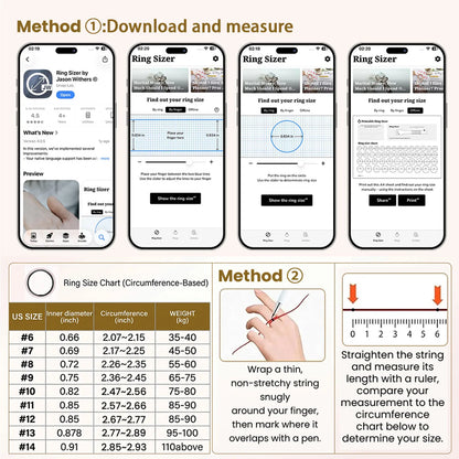 Ceramic Smart Fitness Rings for Men and Women - Waterproof Health Trackers with Heart Rate, Stress, Cycle Monitoring, and Sleep Tracking - IP68 Rated, 5-7 Day Battery Life, Compatible with iOS & Android, Includes Charging Case - Ideal Couple Gift
