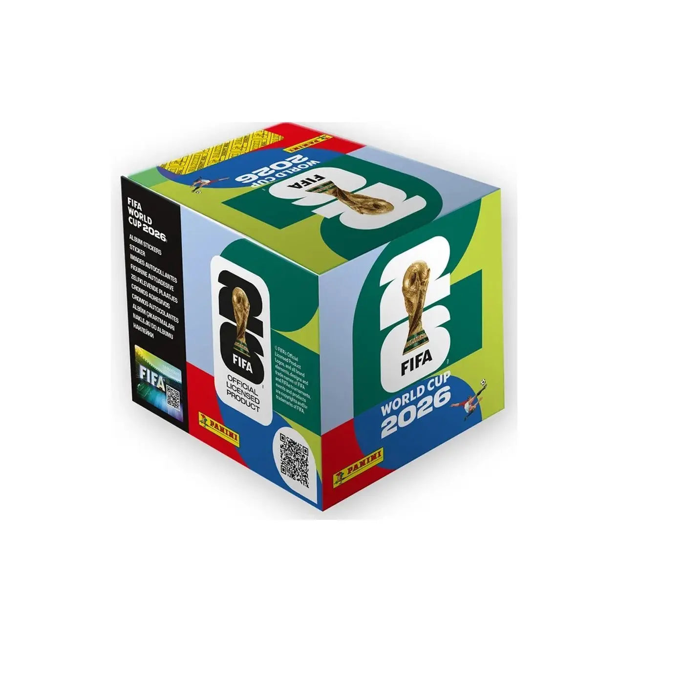 Panini FIFA World Cup 2026 Sticker Collection: 50-Pack Box with 350 Stickers - International Edition